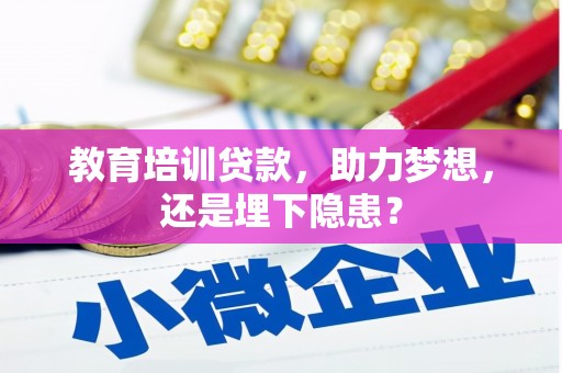 东宝教育培训贷款，助力梦想，还是埋下隐患？