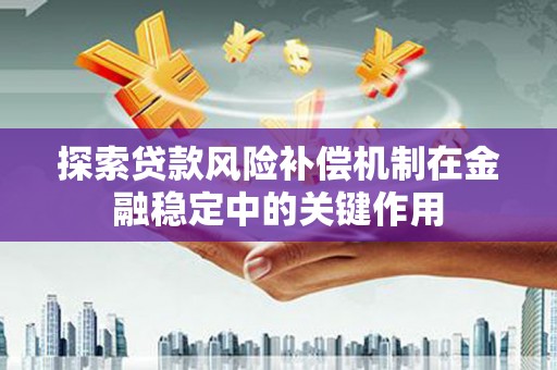 东宝探索贷款风险补偿机制在金融稳定中的关键作用