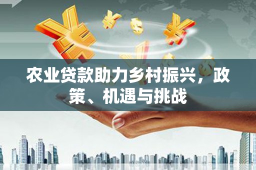 东宝农业贷款助力乡村振兴，政策、机遇与挑战