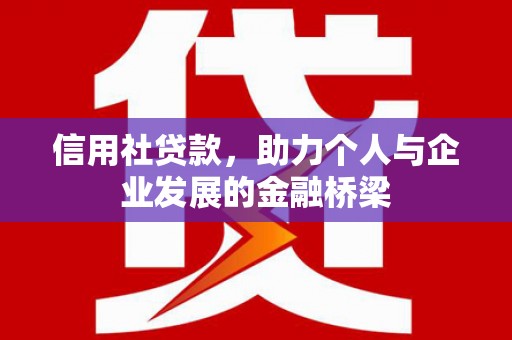 东宝信用社贷款，助力个人与企业发展的金融桥梁