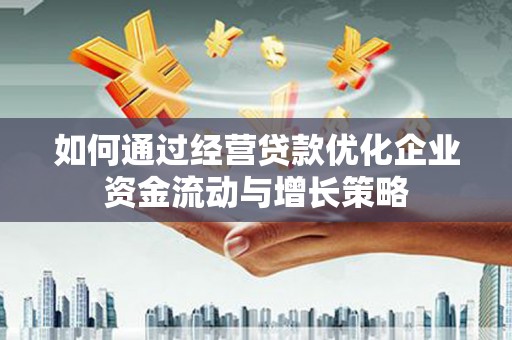东宝如何通过经营贷款优化企业资金流动与增长策略