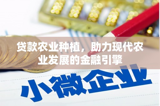 东宝贷款农业种植，助力现代农业发展的金融引擎