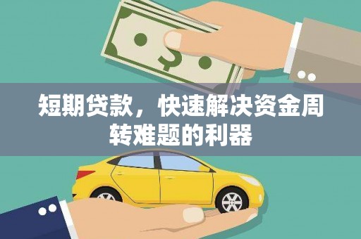 东宝短期贷款，快速解决资金周转难题的利器