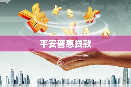东宝平安普惠贷款