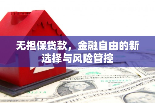东宝无担保贷款，金融自由的新选择与风险管控