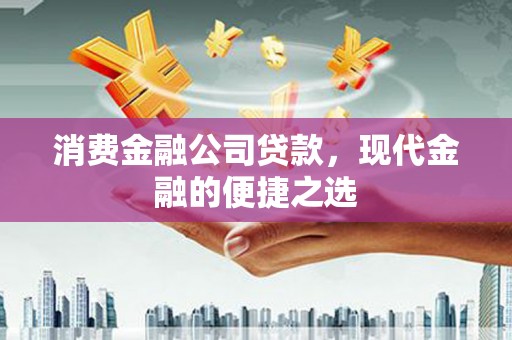 东宝消费金融公司贷款，现代金融的便捷之选