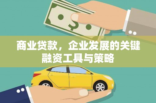 东宝商业贷款，企业发展的关键融资工具与策略