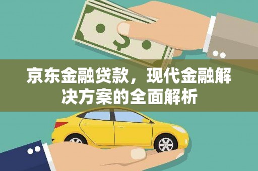 东宝京东金融贷款，现代金融解决方案的全面解析