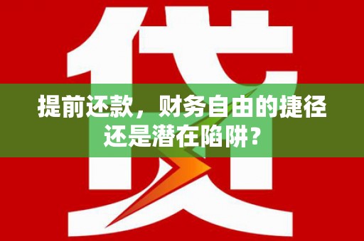 东宝提前还款，财务自由的捷径还是潜在陷阱？
