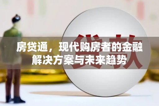 东宝房贷通，现代购房者的金融解决方案与未来趋势