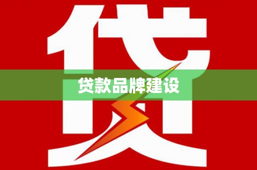 东宝贷款品牌建设