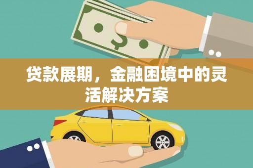 东宝贷款展期，金融困境中的灵活解决方案