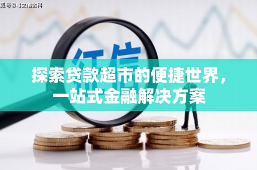 东宝探索贷款超市的便捷世界，一站式金融解决方案