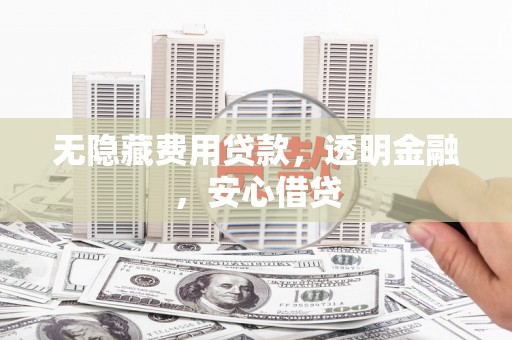 东宝无隐藏费用贷款，透明金融，安心借贷