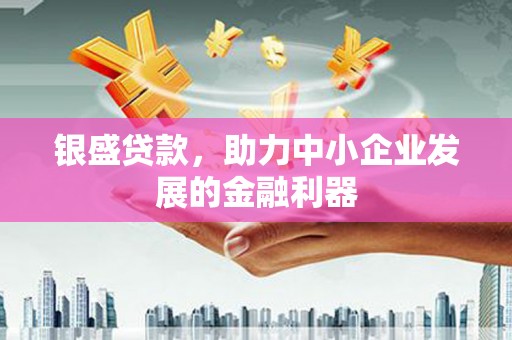 东宝银盛贷款，助力中小企业发展的金融利器