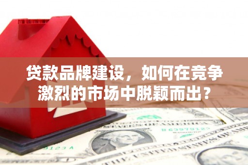 东宝贷款品牌建设，如何在竞争激烈的市场中脱颖而出？