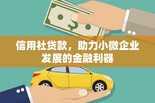 东宝信用社贷款，助力小微企业发展的金融利器