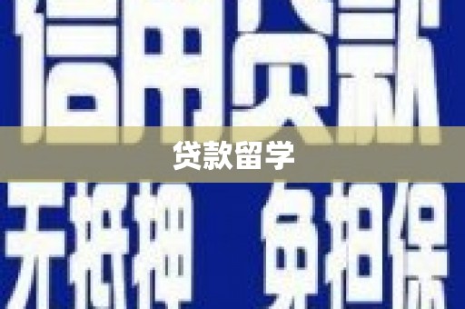 东宝贷款留学
